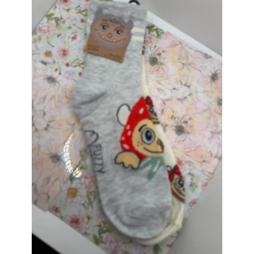 Fuzzy baba socks